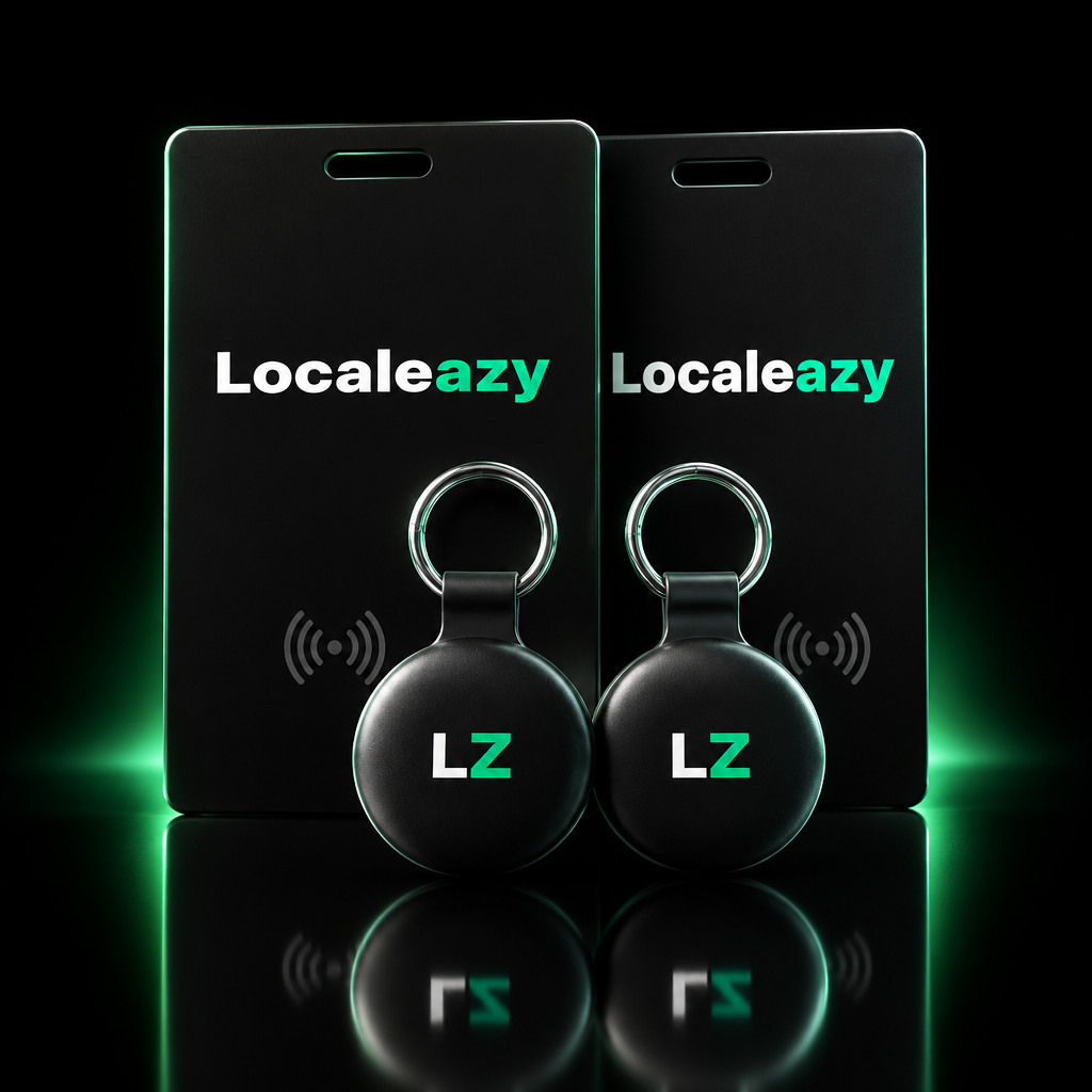 Packs Localeazy cartes et porte-clés