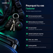 Bénéfices du porte-clés Localeazy