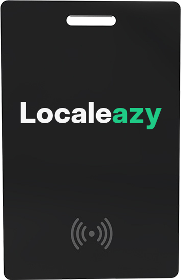 Carte Localeazy, tracker GPS format carte bancaire